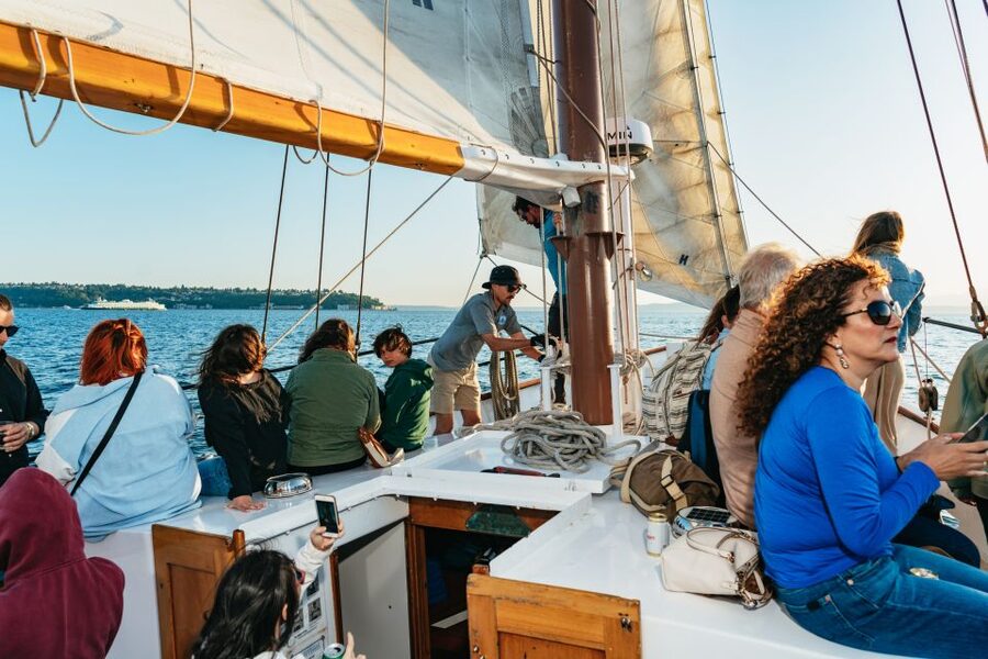 Seattle: Tall Sailboat Sunset Harbor Cruise - Onboard Bar and Snacks: What You Can Buy and How to Plan