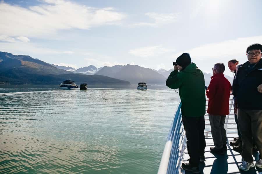 Seward: Kenai Fjords National Park Catamaran Cruise w/Lunch - Tidewater Glacier Calving Stop, and How to Watch It Safely