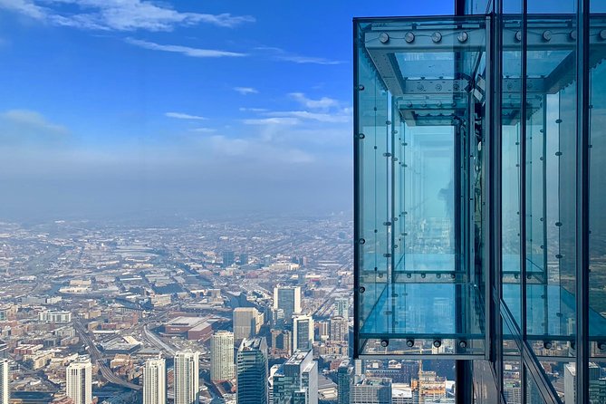 Skydeck - Willis Tower Admission - Elevator ride and the payoff views from 103rd floor