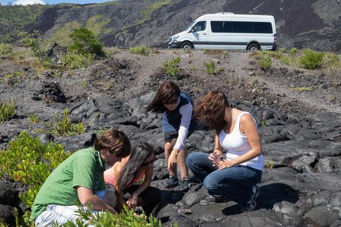 Small Group Big Island Twilight Volcano and Stargazing Tour - Volcanoes National Park daytime views: steam vents, craters, and lava flow stops