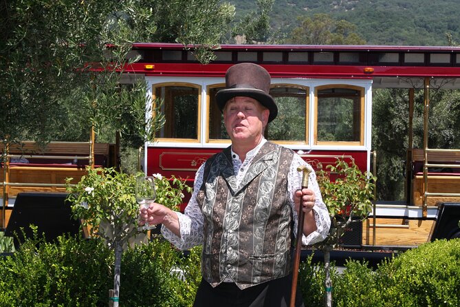 Sonoma Valley Open Air Wine Trolley Tour - Four winery stops: tastings, hosts, and the extra costs