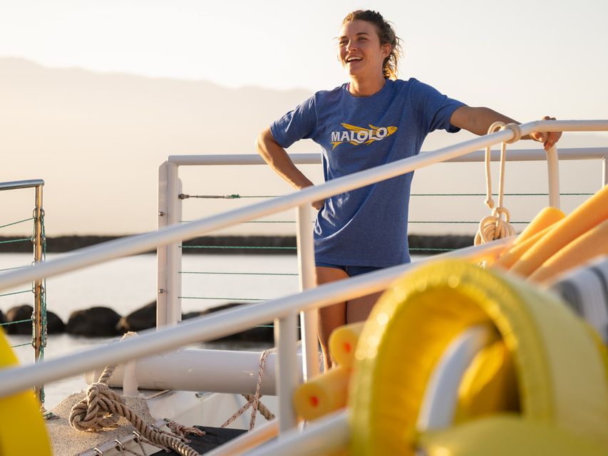 South Maui: Snorkel to Coral Gardens or Molokini Crater - The easy rhythm of a spacious afternoon catamaran