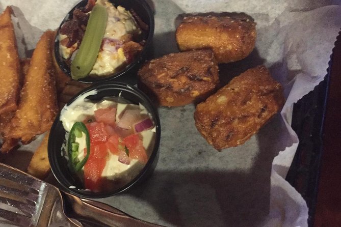 Southern Flavors Food, Pub Crawl, and History Walking Tour - Reynolds Square stop: a shorter beat with a bigger payoff