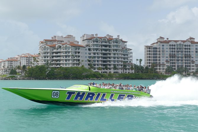 Speedboat Sightseeing Adventure of Miami - Star Island and the Venetian Islands: Celebrity Homes With Real Context