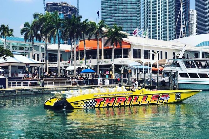 Speedboat Sightseeing Adventure of Miami - Fisher Island and South Point Park: The Money and the Miami Geography