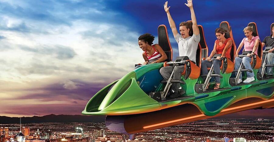 STRAT Tower Thrill Rides Admission - Getting to SkyPod at The STRAT: the part people overlook