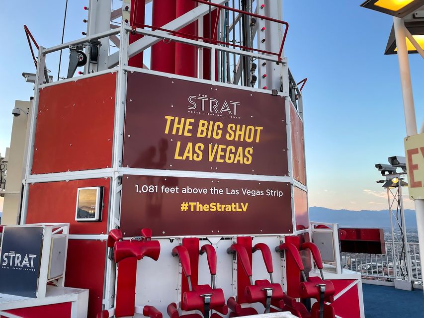 STRAT Tower Thrill Rides Admission - The observation deck: your insurance policy for the full experience