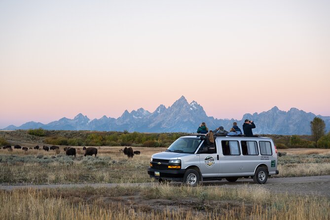 Sunset 4-Hour Grand Teton Wildlife Adventure - Premium Scopes and Binoculars, Plus iPads That Speed Up Identification