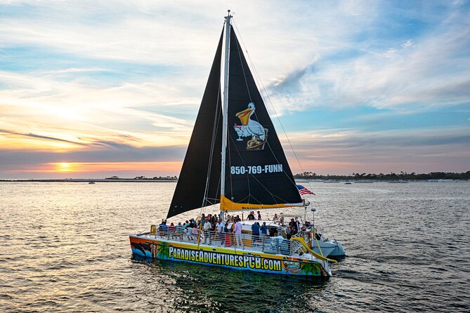 Sunset Dolphin Sail Aboard the Privateer Catamaran - Music, one free drink, and the bar rules to know