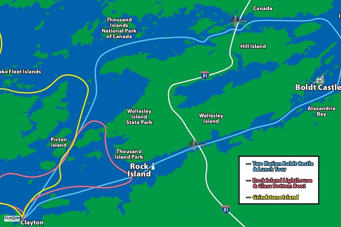 The Ultimate Heart of 1000 Islands Sightseeing Boat Tour - Rock Island Lighthouse State Park: Climb the Top, See the Keepers Cottage, Then Soak Up the Views