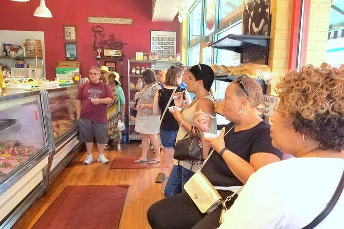 Top 10 Sites + Bites of Cincinnati Tour with Riverside Food Tours - A Cold War Story Outside One Downtown Center