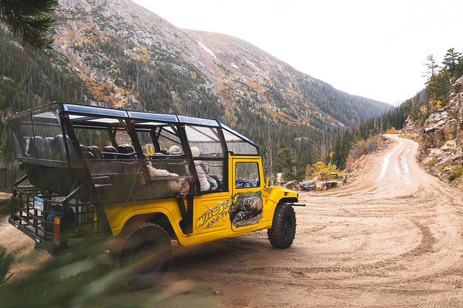 Top of the World Tour (Wildside 4x4 Tours) - Riding with no glass windows: better views, better photos, fewer annoyances