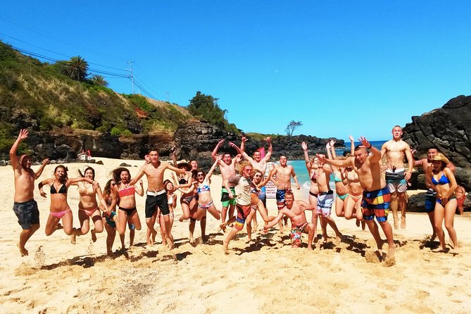 Tour of North Shore & Waimea Waterfall - Macadamia tasting and Chinaman’s Hat: short stops with big personality
