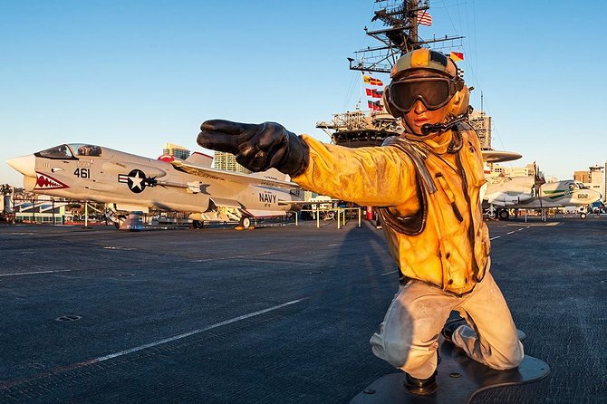 USS Midway Museum Admission: Valid Any Date - Comfort and accessibility: stairs, elevator access from Navy Pier, and what to wear