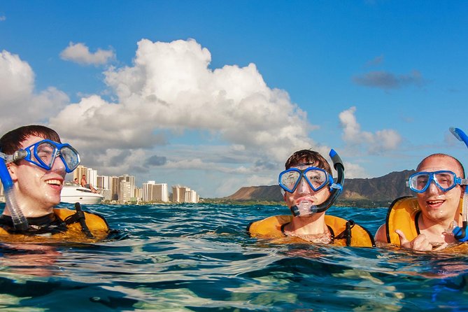 Waikiki, Hawaii: Turtle Canyon Snorkel Excursion - Waikiki Beach and Diamond Head Crater: the views you get while you wait