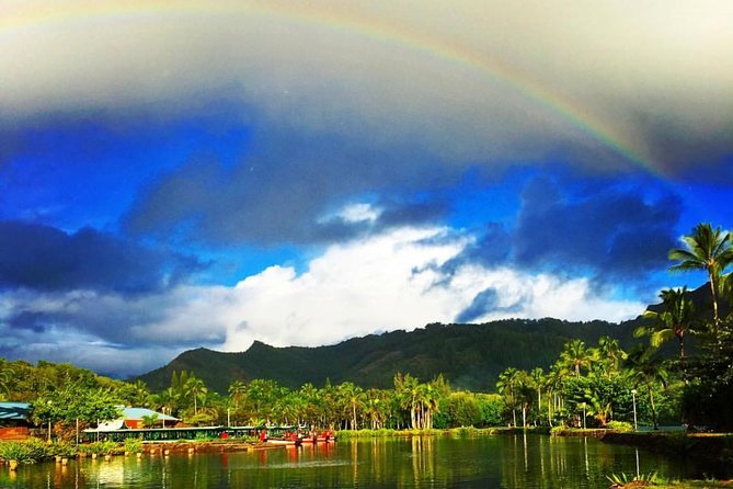 Wailua River & Waterfalls Kayak Tour: Expert-Guided Adventure - When the water hits 110 feet: swimming time and the lunch at the falls
