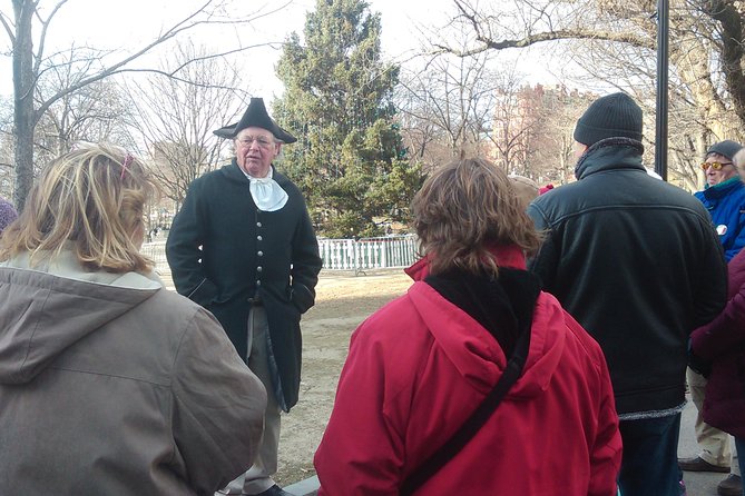 Walk the Historic Freedom Trail with Costumed Guide - Boston Massacre Site and the ending at Faneuil Hall