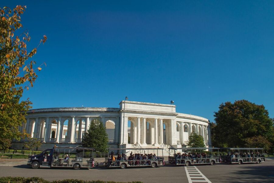 Washington DC: Arlington Nat. Cemetery Ticket & Tram Tour - JFK Gravesite: powerful, but plan for the walking