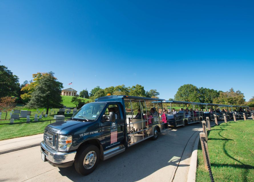 Washington DC: Arlington Nat. Cemetery Ticket & Tram Tour - Coast Guard Memorial and the easy pass-by moments