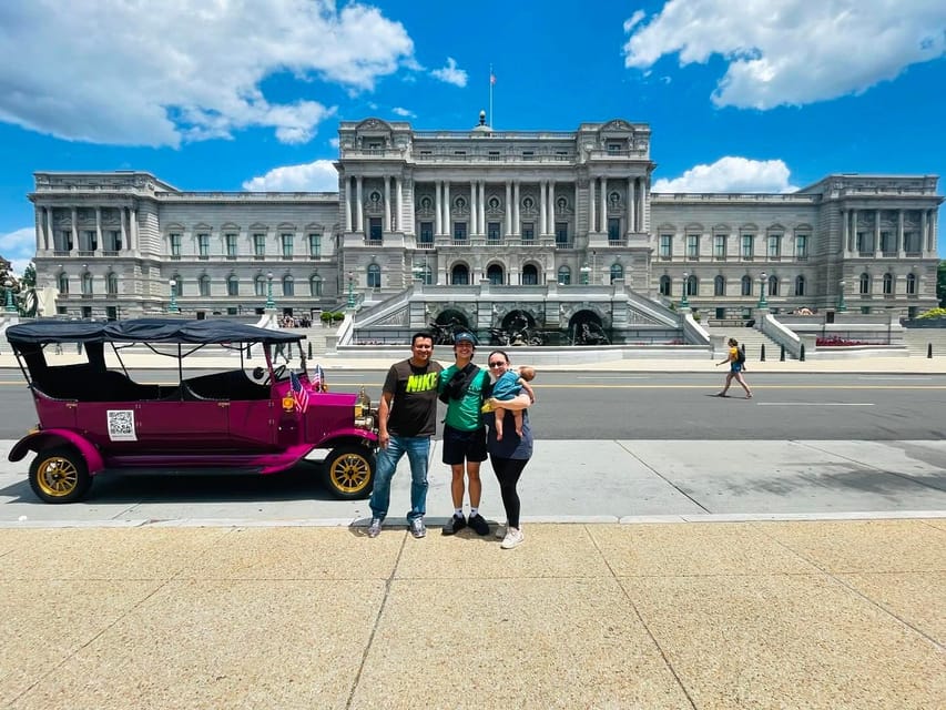 Washington, DC: Day & Night Electric Cart & Vintage Car Tour - How Flexible the Tour Is When DC Throws a Curveball