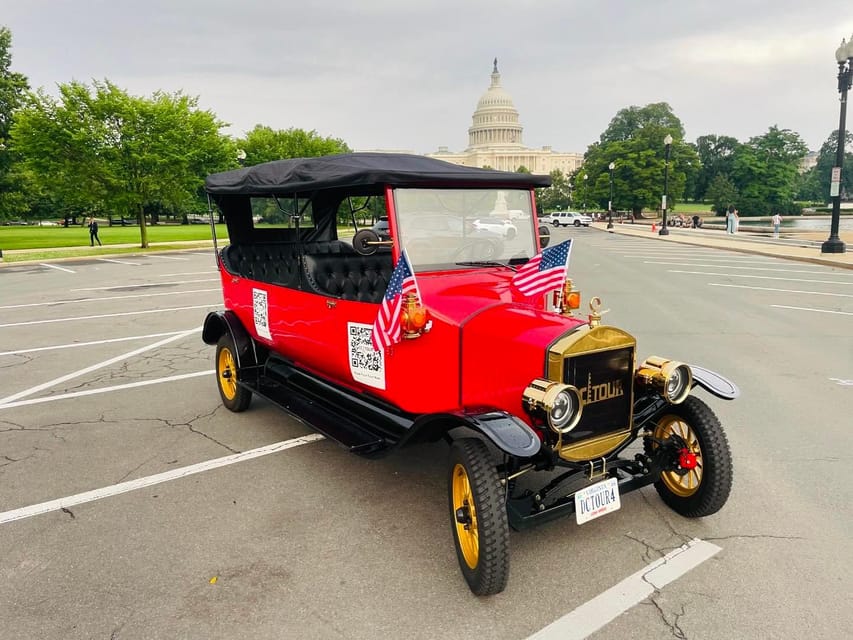 Washington, DC: Day & Night Electric Cart & Vintage Car Tour - Accessibility, Comfort, and Small Print You Should Actually Care About
