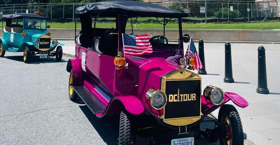 Washington, DC: Day & Night Electric Cart & Vintage Car Tour - Getting There at 515 15th St NW, Plus Optional Downtown Pickup