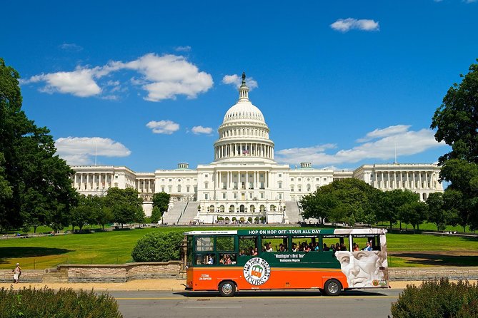 Washington DC Hop-On Hop-off Trolley Tour with 15 Stops - A Simple Way to Cover Washington DC’s Highlights