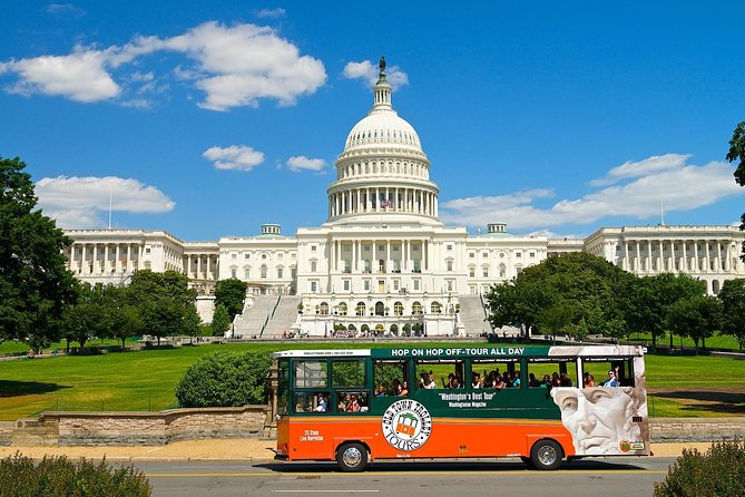 Washington DC Hop-On Hop-off Trolley Tour with 15 Stops - Stops 2 and 3: The Capitol Area and the Smithsonian Museum Belt