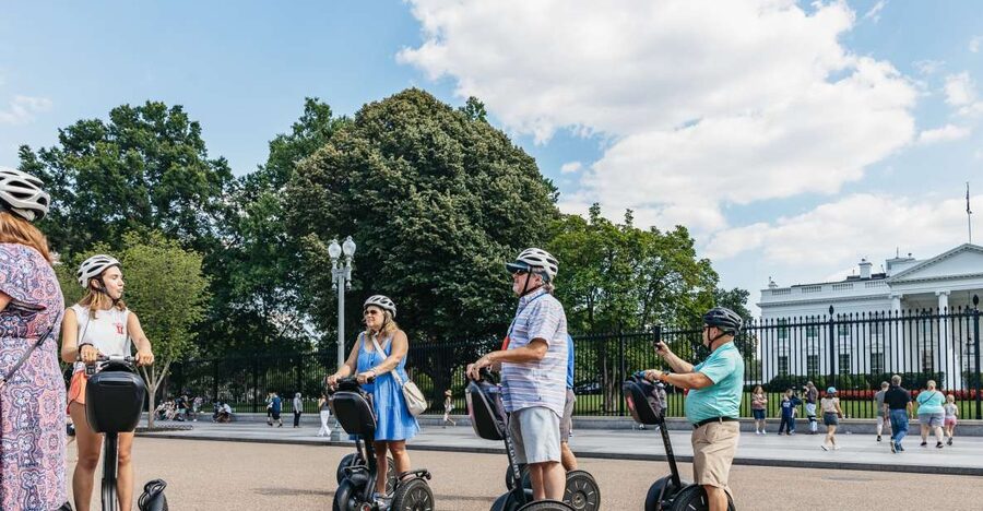 Washington DC: See the City Segway Tour - Training first: how the Segway part stays manageable