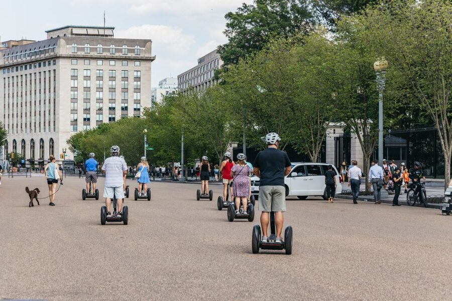 Washington DC: See the City Segway Tour - Meet right by the White House, then ride with clear guidance