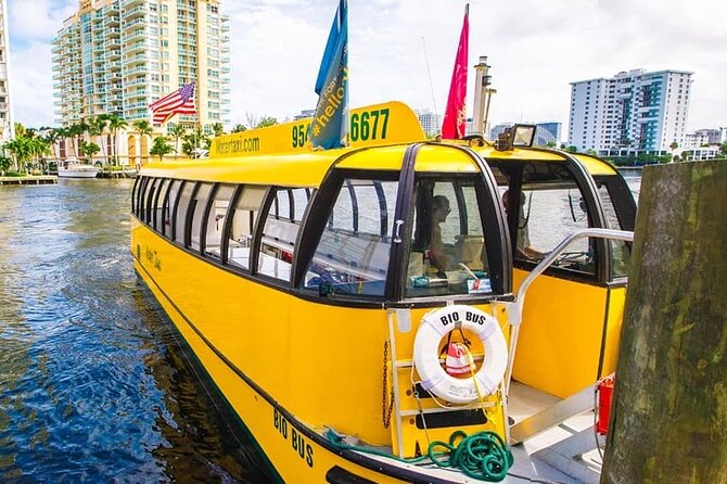 Water Taxi All Day hop-on hop-off Venice of America Boat Tour - Las Olas to the beaches, from Bahia Mar to Swimming Hall of Fame