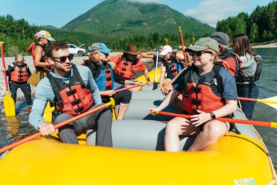 West Glacier: Glacier National Park Scenic Raft Trip - What to bring: water shoes and the right mindset for getting wet