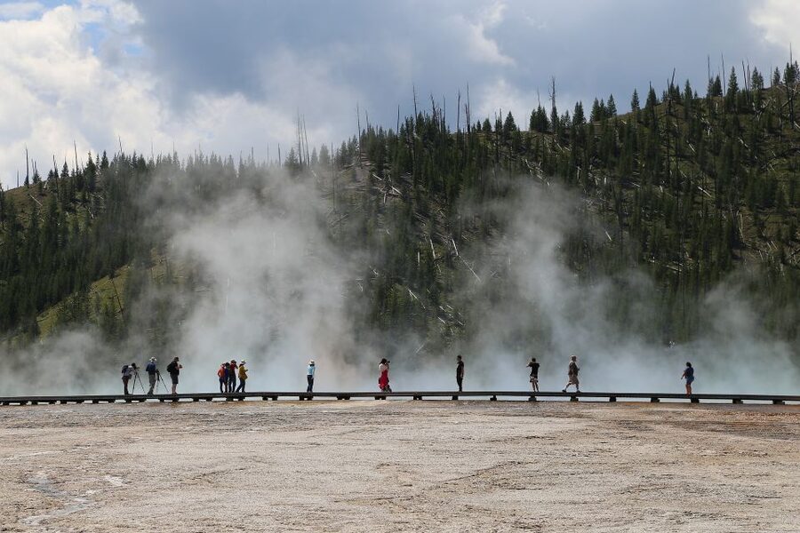 West Yellowstone: Yellowstone Day Tour Including Entry Fee - Hayden Valley and Yellowstone Lake: where wildlife time becomes the highlight