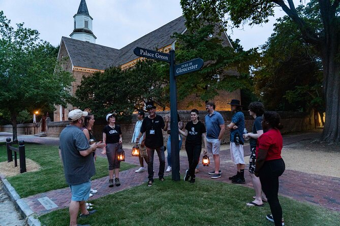Whispers of Williamsburg Haunted Ghost Tour with Add-on options - Walking the haunted route, from The Precious Gem to Kimball Theatre