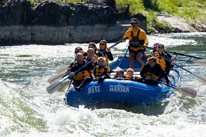 Whitewater Rafting in Jackson Hole : Family Standard Raft - Key things that make this rafting trip work