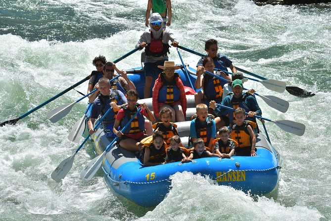Whitewater Rafting in Jackson Hole : Family Standard Raft - Price and value: what $120 gets you, plus the extras