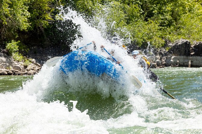 Whitewater Rafting in Jackson Hole: Small Boat Excitement - A 4-hour rafting day: how the run tends to flow