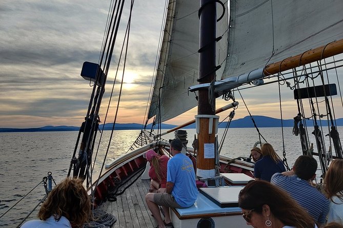 Windjammer Classic Sunset Sail from Camden, Maine - Price and value: what $64.95 buys on the water