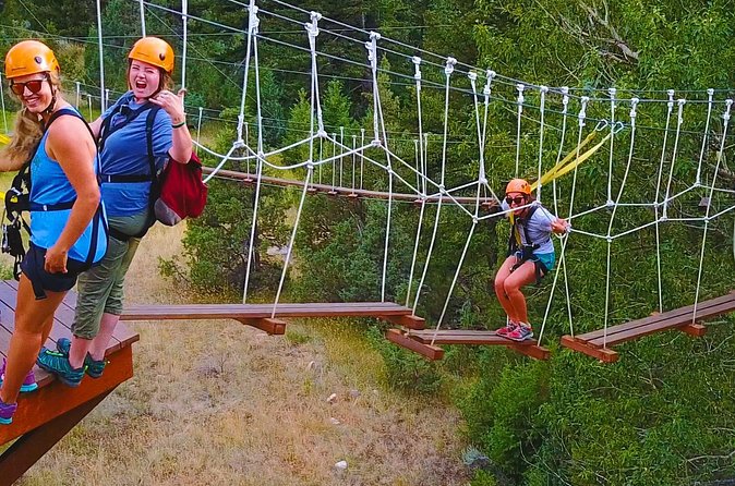 Ziplining across the Beautiful Gallatin River - Guides, safety, and why the first line matters